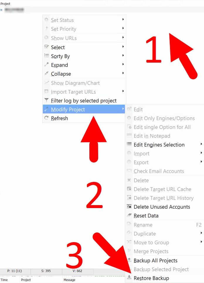 Импорт шаблона
